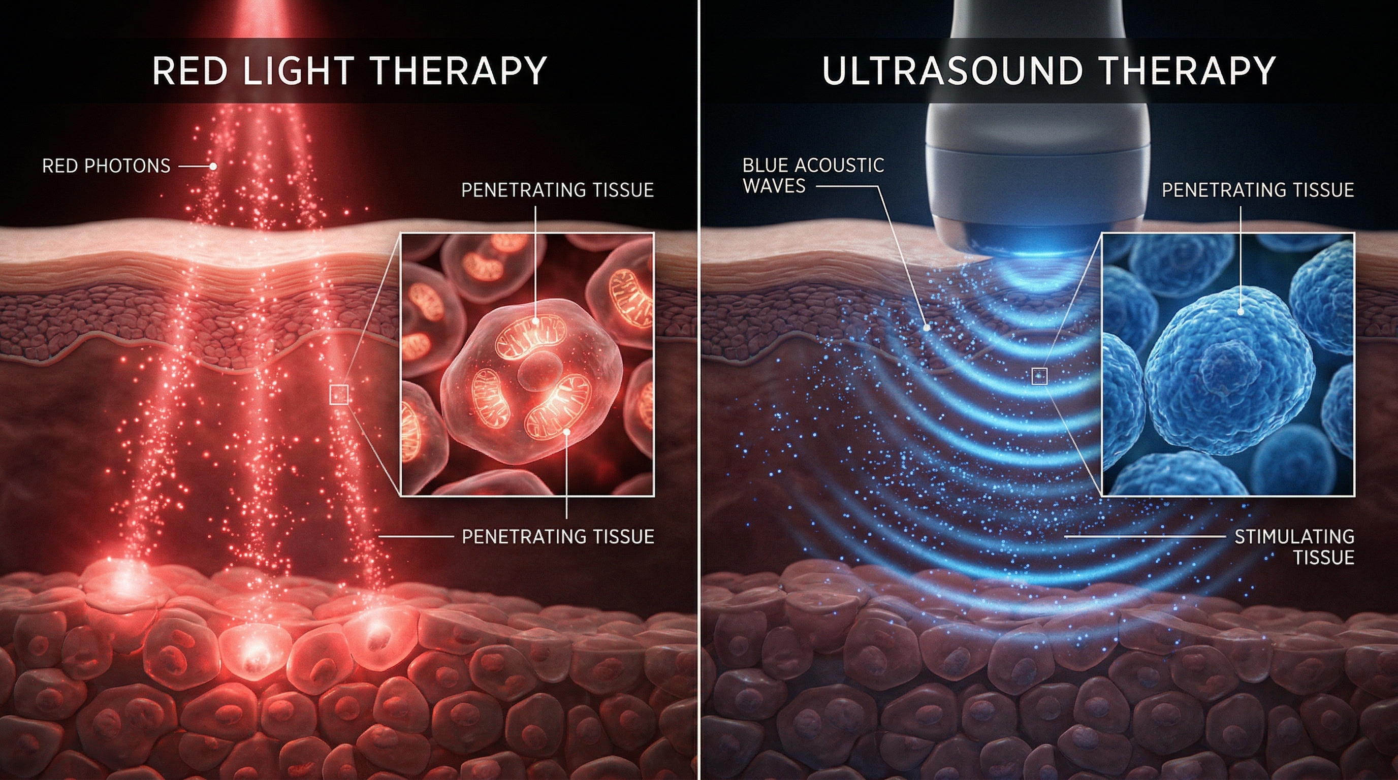 Red Light Therapy vs Ultrasound: Which Actually Works Better?