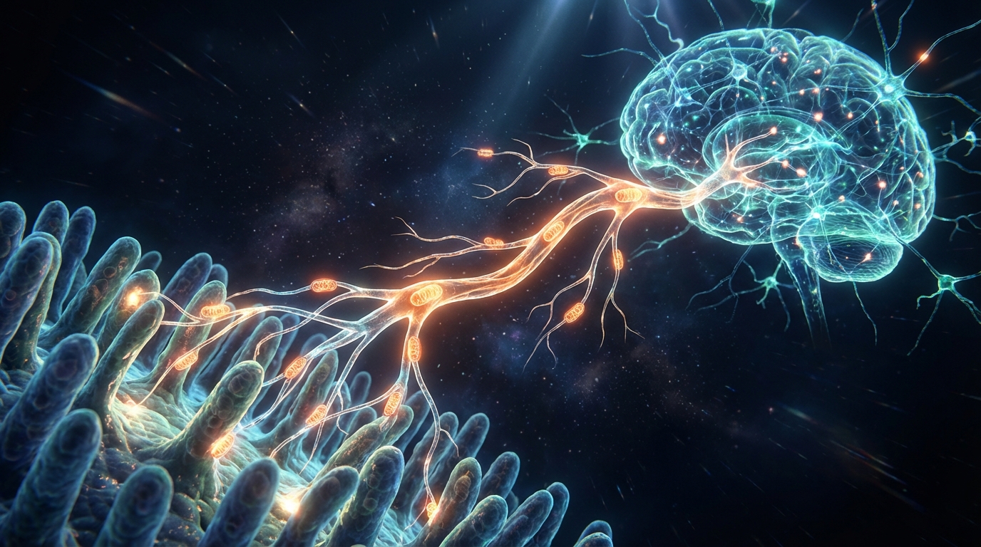 The Gut-Brain Axis: Mitochondria at the Crossroads