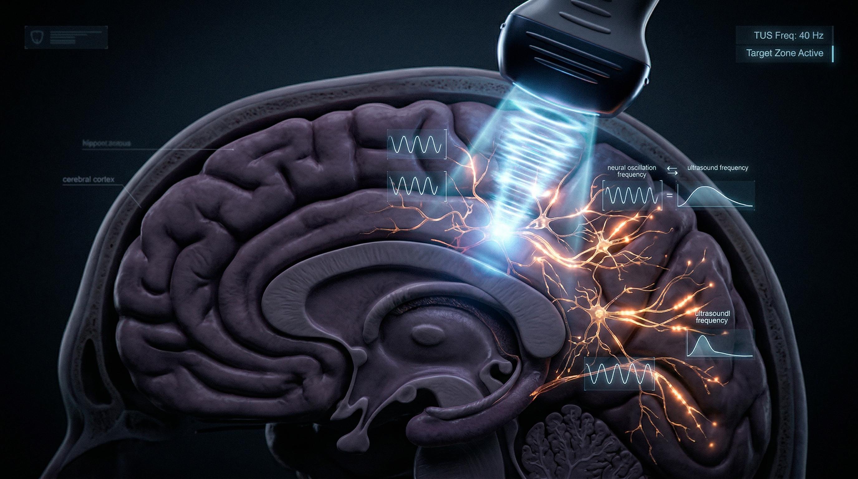 Ultrasound and Neural Entrainment